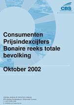 Consumenten Prijsindexcijfers Oktober 2002